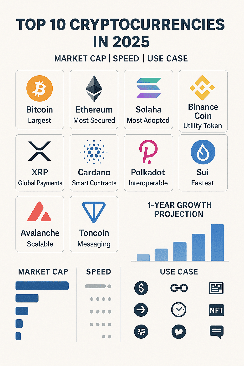 TOP 10 cryptocurrency