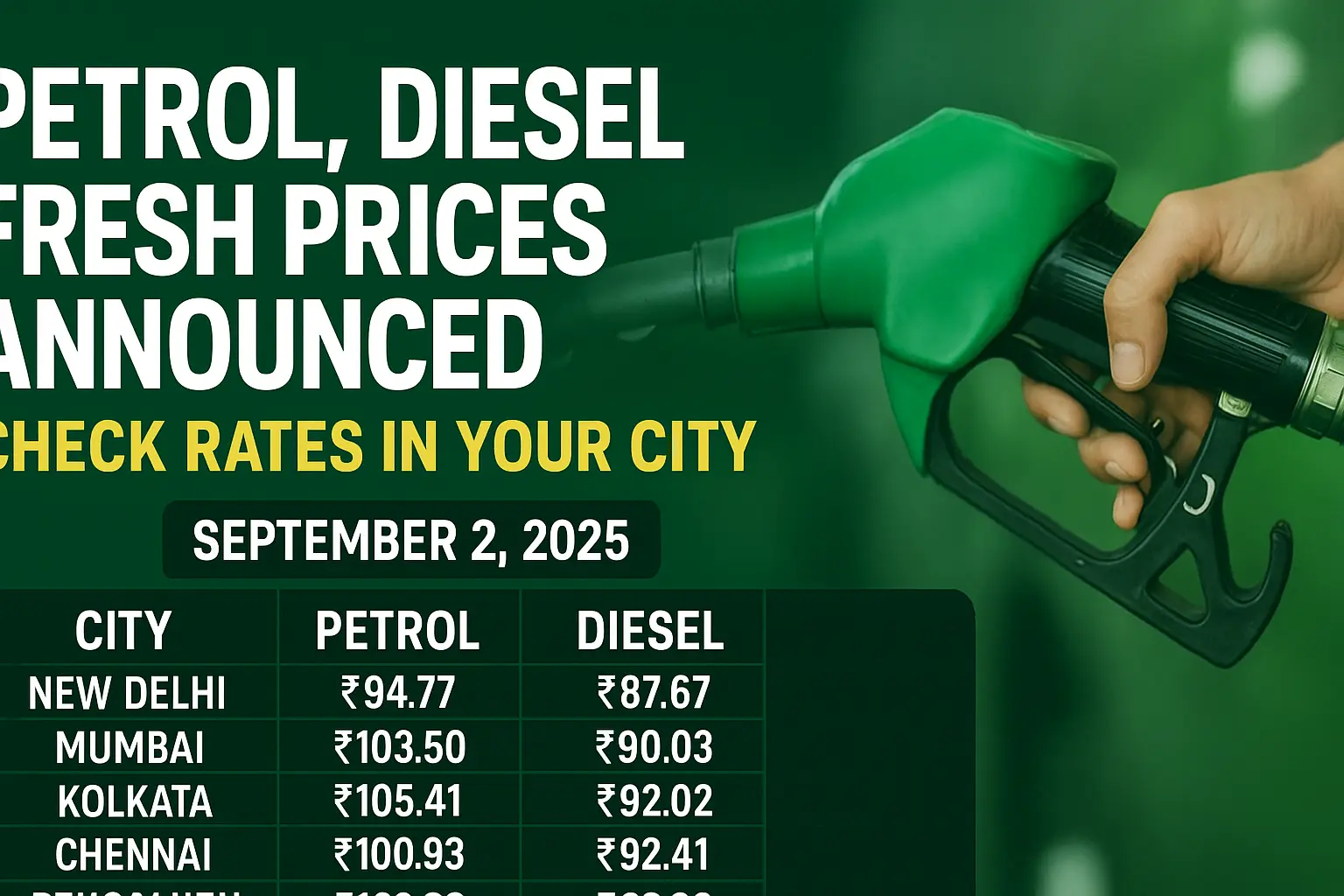 Petrol and diesel